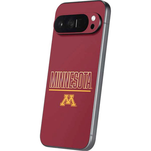 University of Minnesota Athletic Text Pixel 9 Pro XL Skin